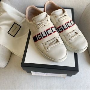 Gucci Ace Elastic Band Sneakers